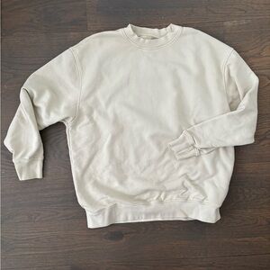 MATE the Label Cream Crewneck Sweatshirt